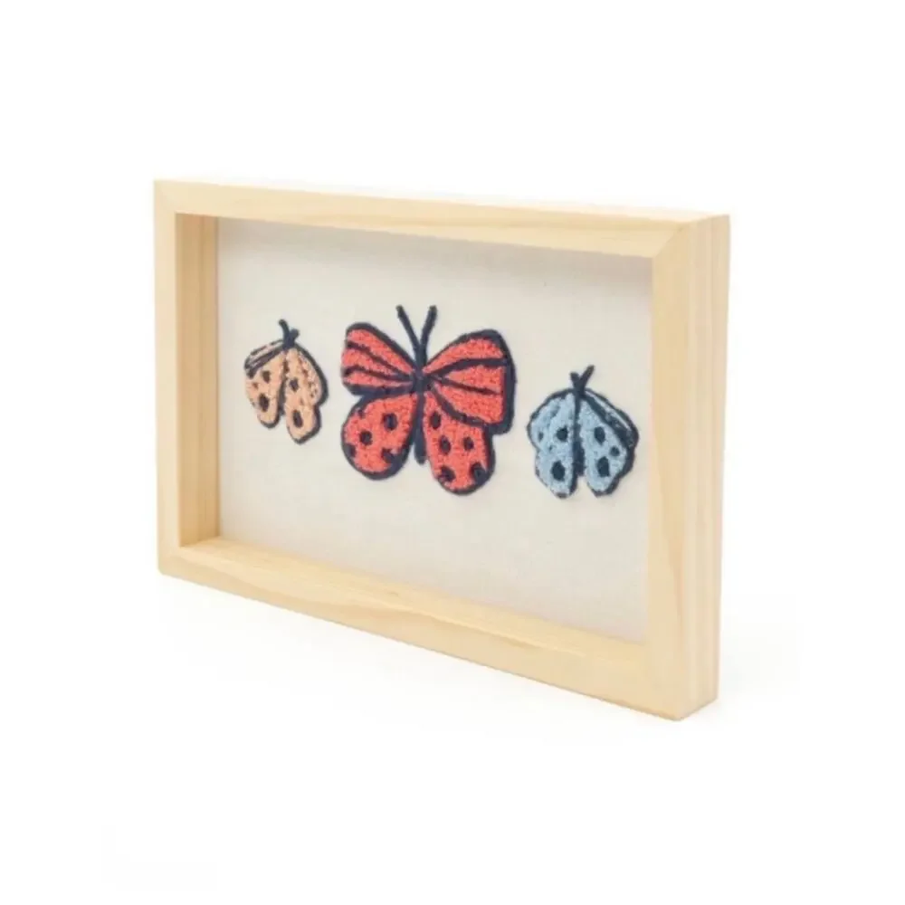 NWOT Target Butterfly Tufted Wall Decor
